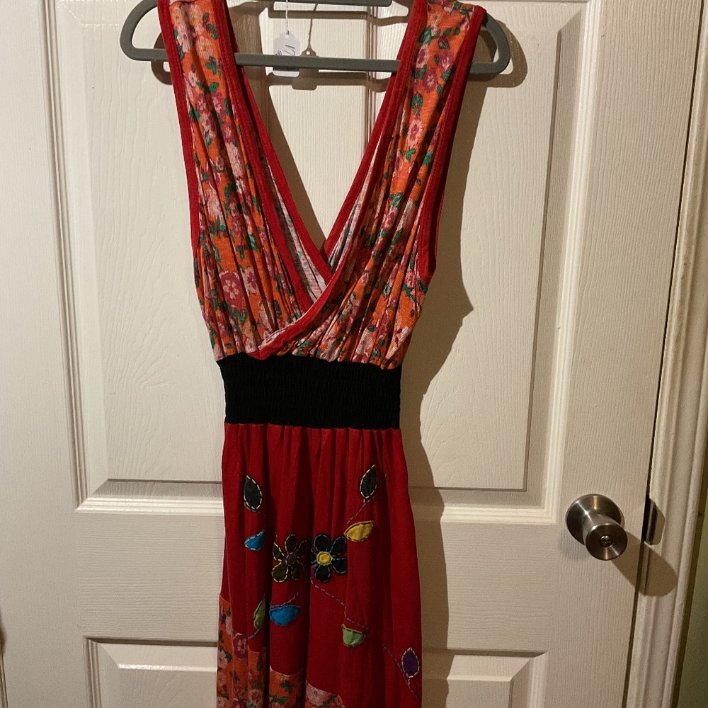 NWT Handmade Cotton Nepalese Dress